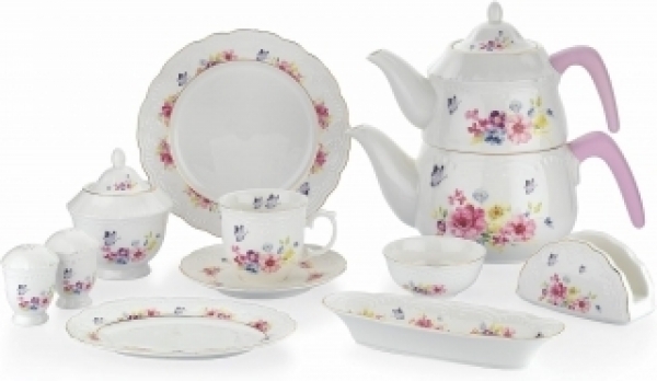 Schafer Moin Güllü PEM04 32 Parça Kahvaltı Takımı