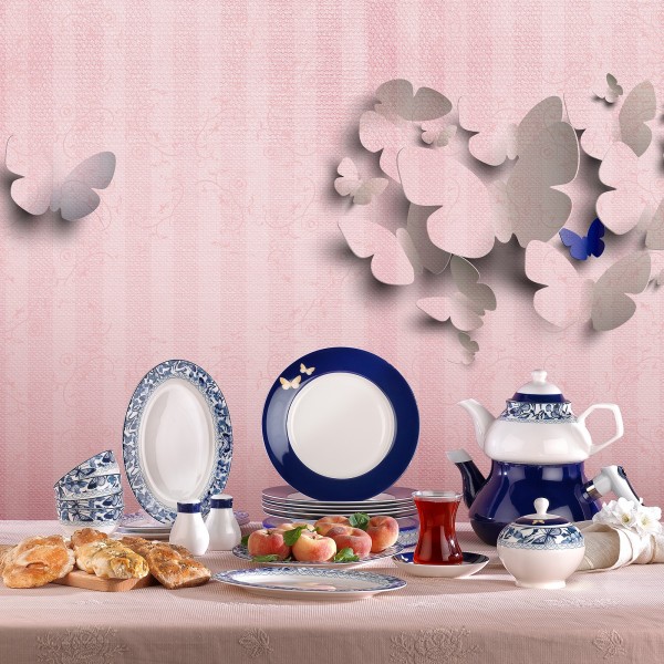 Schafer In Glaze Brillant XXX01 31 Parça Kahvaltı Takımı