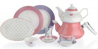Schafer In Glaze Brillant XXX02 31 Parça Kahvaltı Takımı