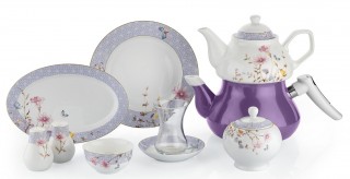 Schafer In Glaze Brillant XXX05 31 Parça Kahvaltı Takımı