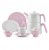 Schafer Eden Collection Pembe 34 Parça Kahvaltı Takımı