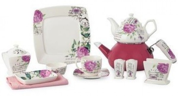 Schafer Diva Fine Bone SHF 540 40 Parça Kahvaltı Takımı