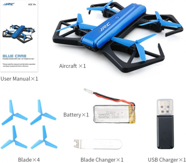 JJRC Blue Crab H43WH Drone