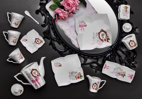 Neva Valentine 44 Parça Kahvaltı Takımı