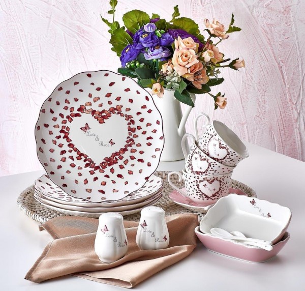 Neva Love and Rose 32 Parça Kahvaltı Takımı