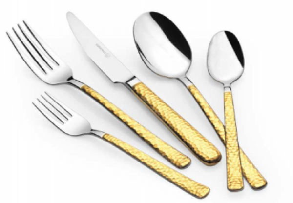 Korkmaz A2412 Alia Gold 84 Parça Çatal Kaşık Bıçak Takımı