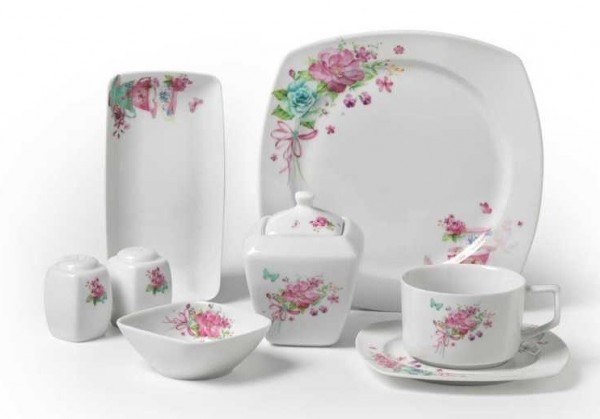Korkmaz Bonjour Collection A8609 28 Parça Kahvaltı Takımı