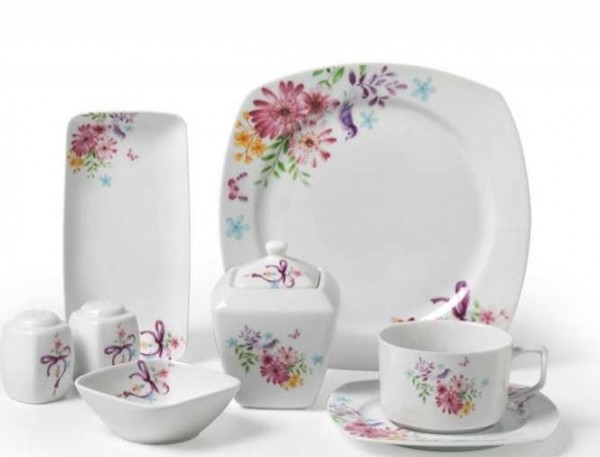 Korkmaz Bonjour Collection A8608 28 Parça Kahvaltı Takımı