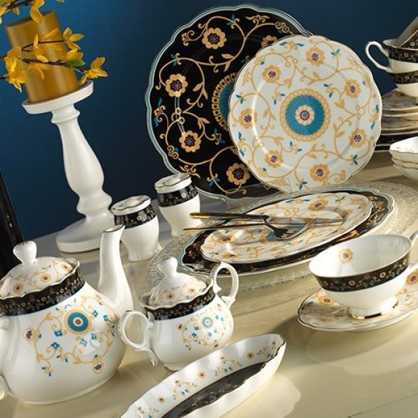 Aryıldız Royal Queen AR 51019 36 Parça Kahvaltı Takımı