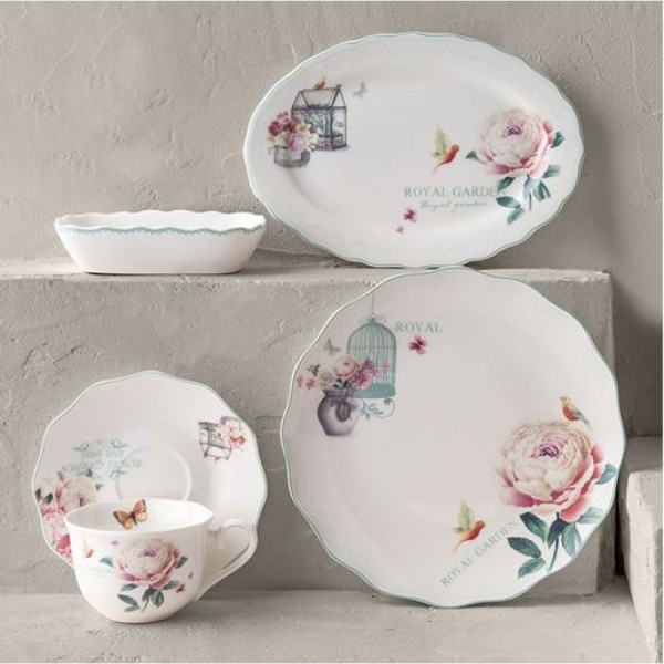 Emsan Royal Garden 32 Parça Kahvaltı Takımı