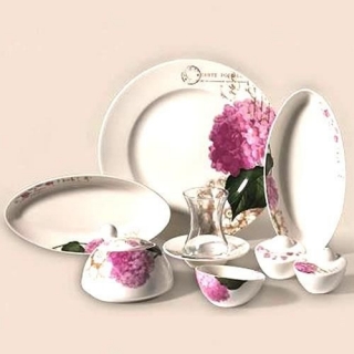 Korkmaz Kamelya Collection A8932 28 Parça Kahvaltı Takımı
