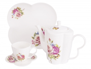Taç Spring 1052 Paisley 41 Parça Kahvaltı Takımı