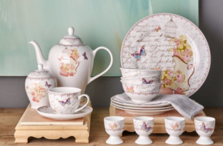 Porland Vintage Flower 44 Parça Kahvaltı Takımı