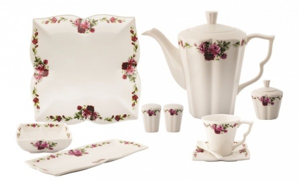 Karaca Red Rose 34 Parça Kahvaltı Takımı