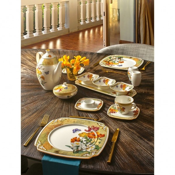 Güral Porselen Prestij Bone 7208333 40 Parça Kahvaltı Takımı