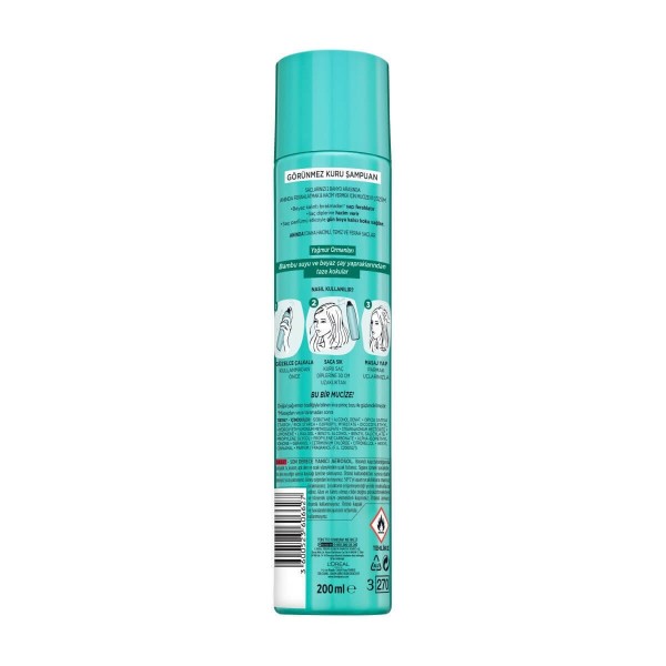 Loreal Paris Yağmur Ormanları 200ml Kuru Şampuan