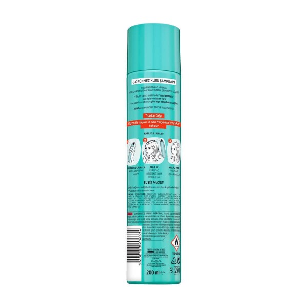 Loreal Paris Magic Tropikal Dalga 200ml Kuru Şampuan