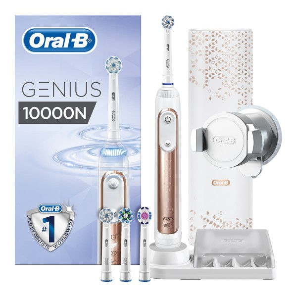 Oral-B Genius Pro 10000 Orchid Şarjlı Diş Fırçası