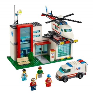LEGO City 4429 Helicopter Rescue Base