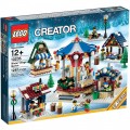 LEGO Creator 10235 Winter Village Market resim