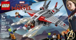 LEGO Marvel 76127 Captain Marvel and The Skrull Attack Super Heroes