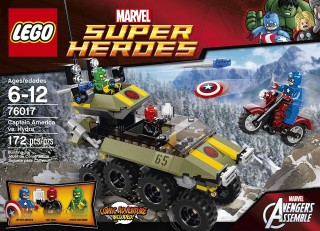 LEGO Marvel Super Heroes 76017 Captain America vs. Hydra