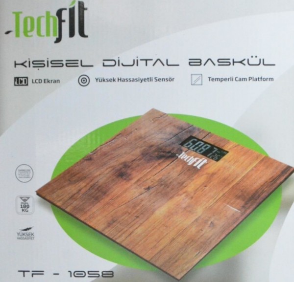 Techfit TF-1058 Dijital Banyo Tartısı