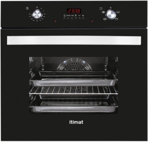 İtimat 6024 (siyah) Ankastre Fırın