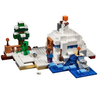LEGO Minecraft 21120 The Snow Hideout