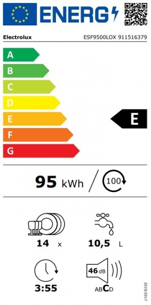 Electrolux ESF9500LOX Bulaşık Makinesi