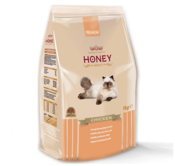 Honey Premium Adult Tavuklu 1 kg Kedi Maması