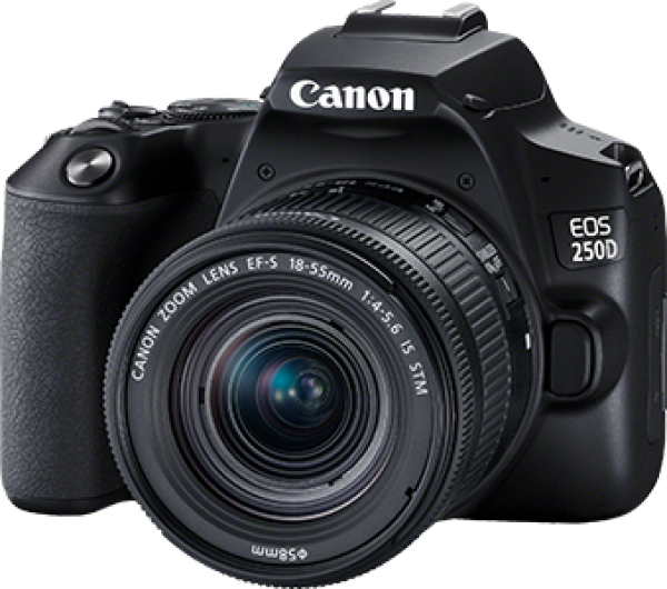 Canon EOS 250D 18-55mm DSLR Fotoğraf Makinesi (18-55 mm)