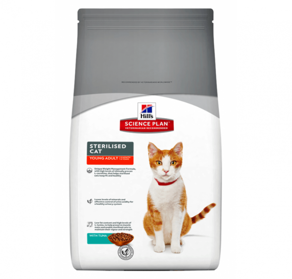 Hill's Science Plan Kısırlaştırılmış Adult Ton Balıklı 3.5 kg Kedi Maması