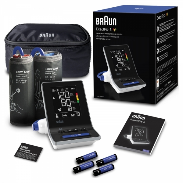 Braun ExactFit 3 Tam Otomatik Tansiyon Aleti
