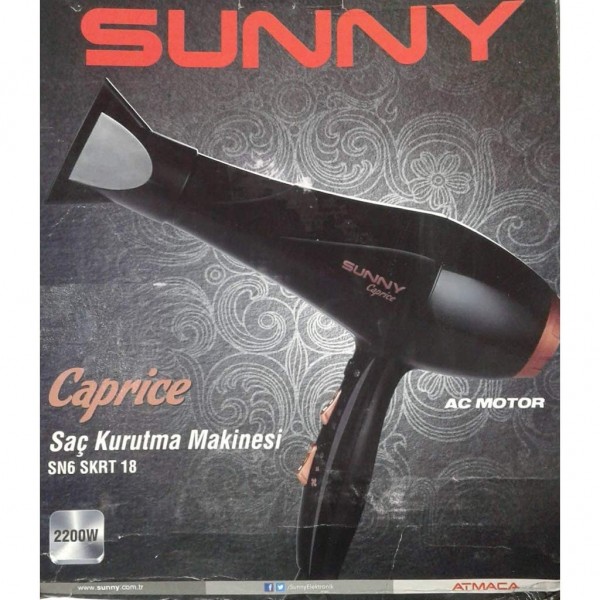 Sunny Caprice SN6 SKRT Saç Kurutma Makinesi