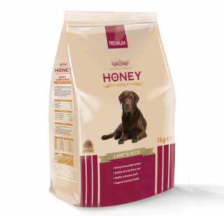 Honey Premium Adult Kuzu Etli ve Pirinçli 1 kg Köpek Maması