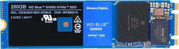 WD Blue SN500 NVMe SSD (250 GB)