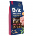 Brit Premium By Nature Junior Large Puppy Tavuklu 15 Kg resim