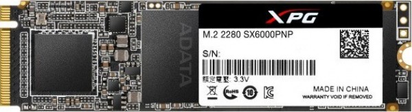 XPG SX6000 Pro SSD (256 GB)