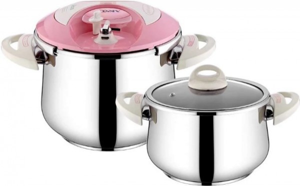 Aksu Dual Cook 7+4 Düdüklü Tencere