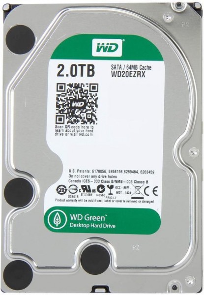 WD Green HDD (2 TB)