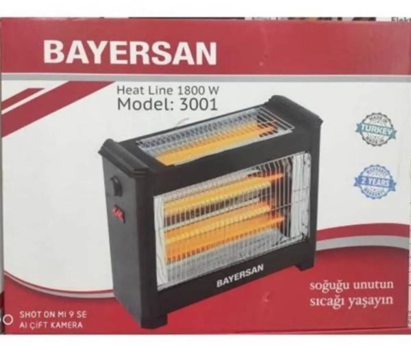 Bayersan 3001 Quartz Isıtıcı