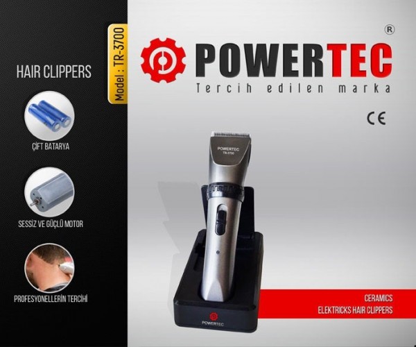 Powertec TR-3700 Saç Kesme Makinesi