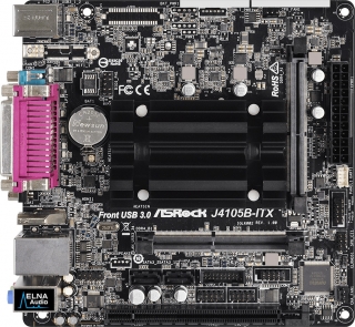 ASRock J4105B-ITX Soket Anakart