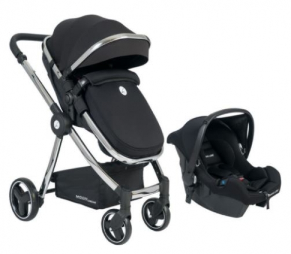 Safe Line Moon Chrome Travel Sistem Bebek Arabası