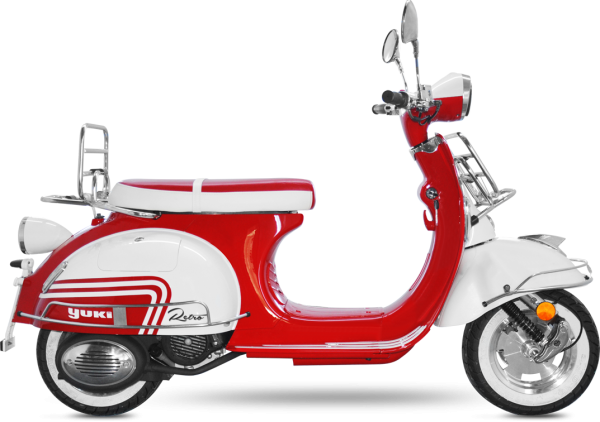 Yuki ZN-150T-27 Retro Scooter