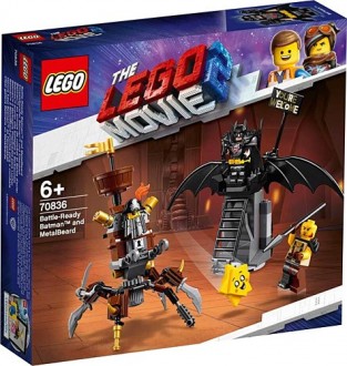 LEGO Movie 70836 Battle-Ready Batman and MetalBeard
