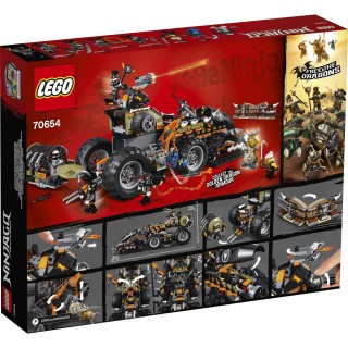 LEGO Ninja Go 70654 Dieselnaut