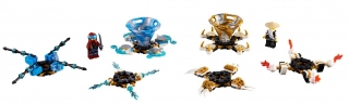 LEGO Ninja Go 70637 Cole Spinjitsu Ustası