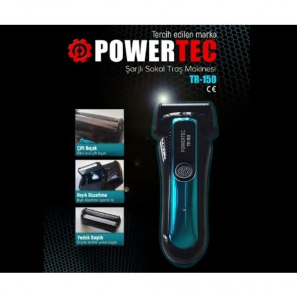 Powertec TR-150 Sakal Kesme Makinesi